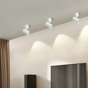 Top Selling Product Modern Indoor Decorative MR16 G5.3 GU10 Aluminum Surface Mounted LED Track Spot Light