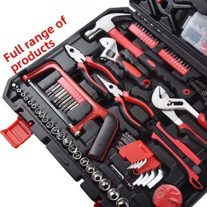 157-Piece Household Hardware Power Tool Combo Set Including Manual Tool Kit Carbon Steel Made in China