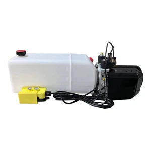 New 12V Hydraulic Pump 1.6KW Motor 3000PSI 4m Remote Control for Dump Trailer
