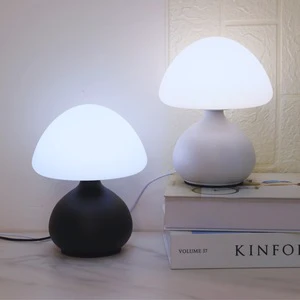 Cross-Border Popular Cream Style Small Table Lamp Warm Atmosphere Night Light Eye Protection for Bedroom Party Decorations