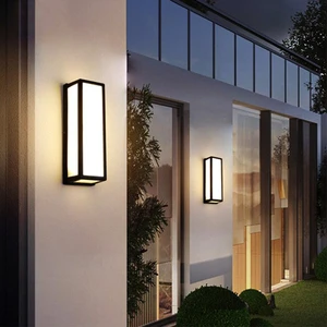 Wholesale Spot Light Out Door Outdoor Waterproof Chandelier New Led Ip54 Decorative Lighting for Garden Fence Porch Wall Lamp