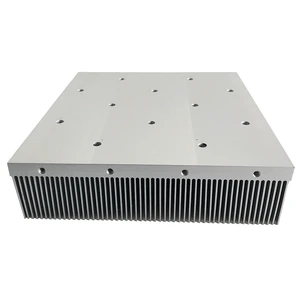 CNC Machining Services Custom CPU Heatsink Anodized Aluminum Heat Sink for PCB Cooling