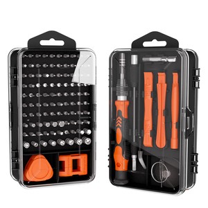 YIYUN 117 Professional Precision Screwdriver Kit Chrome Plastic Magnetic Bits Steel DIY Phone Computer Laptop Watch Electronic