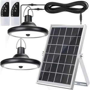 112 LED IP65 Solar Pendant Lights Super Bright Garden Outdoor Hanging Ceiling Lights