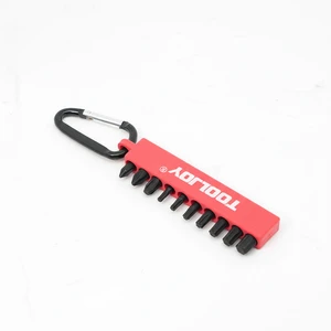 TOOLJOY Factory Supply S2 Steel Impact Driver Bits Carabiner Bit Set for Power Screwdrivers High Torque and Long Life