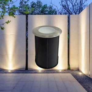 IP67 CE Waterproof 316 Stainless Steel Trim 120 Degree Beam Angle Remote Control Inground Uplight Light Underground Light