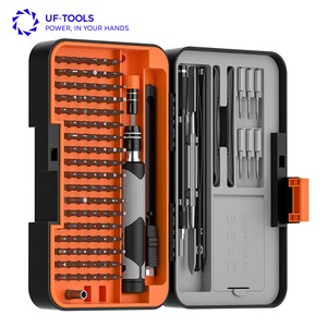 UFTOOLS 166 in 1DIY Grade Screwdriver Set Steel Handle for Android Apple Cell Phone Computer Home Clock Repair Removal Tool OEM
