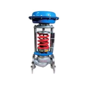 Electric Single Seat Control Valve System Steam Transmission Equipment Temperature Control Oil Flow Regulating Valve Actuator