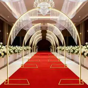 L49 Hotel Lobby Welcome Area Glow Tree Road Lights Decorative Lights Ornaments Crystal Beaded Road Lead Light For Wedding Stage