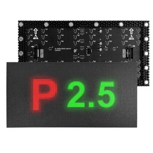 P2.5 Flexible LED Module 320x160mm Indoor/Outdoor IP65 Waterproof 5500 Brightness Full Color Soft LED Display Panel Curved