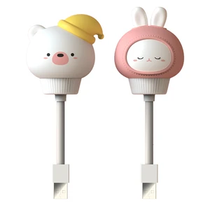 Remote Control USB Led Cute Animal Small Table Lamps Christmas Gift Night Lamps Kids Children Electric Night Lights