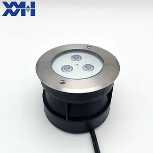 Heavy Duty IK10 IP68 304 Stainless Steel Underground LED Inground Light Driveway Rated For Public Plaza & Walkway