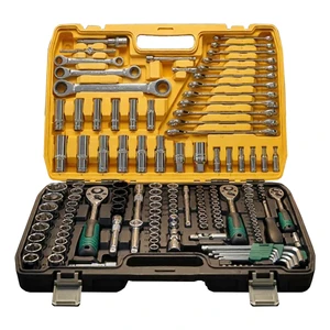 Wholesale 151PCS Mechanics Tool Set 24-Tooth Ratchets Sockets Auto Repair Socket Tool Set