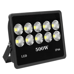 LED Light Source and Aluminum Alloy Lamp Body Material 500W LED Flood Light for Gym square Harbor Wharf Bridge Fishing Boat