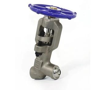 Y-Pattern Globe Valve J65Y-4500LB, Industrial Grade for High Temp & High Pressure Piping