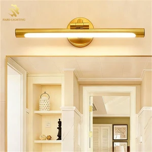 Nordic Minimalist Bathroom Vanity Makeup LED Mirror Front Wall Lamp Postmodern Luxury Dimmable Fill Light Wall Lamp