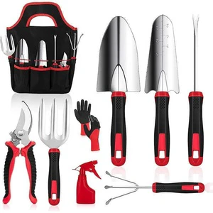 Cross Border Hot Sale Stainless Steel Heavy Duty Gardening Tool Set Multifunctional Household Garden Tool Set