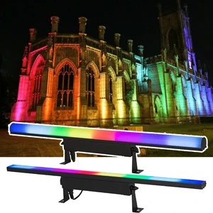 Redsun RGBW Wall Wash LED Strip Light Linear Aluminum DJ Disco Club Church Lights For Theme Park Use