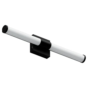 ETL LED Bathroom Vanity Light Bar 24 Inch 16W Black Over Mirror Lighting Fixture Wall Sconce Indoor Modern Mirror Light