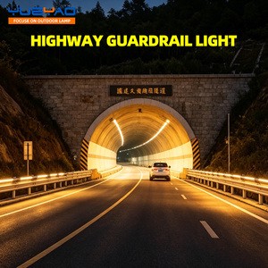 L1200mm IP65 DC24V High Power LED Bridge Railing Linear Light 60 Beam Angle 4000K Neutral White for Municipal Bridge