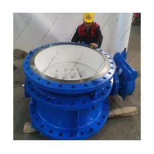Automated Control Flanged Telescopic Butterfly Valve with ISO 5211 Mounting Pad for Industrial Use