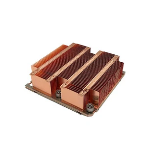 1U Server Laptop Intel LGA3647 Square Desktop Thermal Simulation Customized Supported CPU Cooler Heatsink Heat Sink