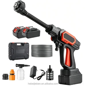 Professional Cordless Portable 48V MAX 6-In-1 Adjustable Nozzle Lithium Battery Pressure Washer