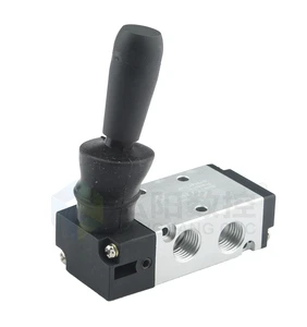 Hongyang CNC Woodworking Machine Spare Parts 4H210 08 Lever Operated Manual Gas Valve 5 2 Way Exhaust Directional Valve