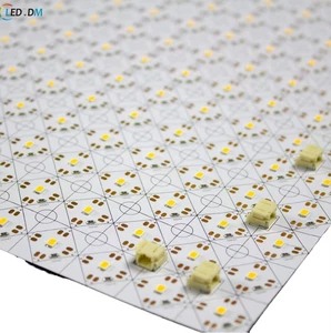 Flex Led Panel Light Smd2835 Dc24v 288leds 500*233mm 120Lm/w Dimmable Cuttable Backlight Led Flexible Panel Sheet Light