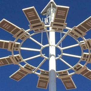 High Mast Lighting Poles Durable Steel Structures for Outdoor Illumination