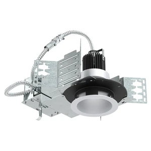 4 Inch IP44 Aluminum Architectural Luminaire Recessed Adjustable COB LED Downlight Remote Control Modern for Commercial Use