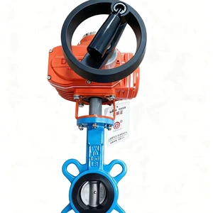 DQ D971X Electric Butterfly Valve Explosion-Proof Remote Control for Water Applications 220V/24V/380V 2 Inch Port 1 Year