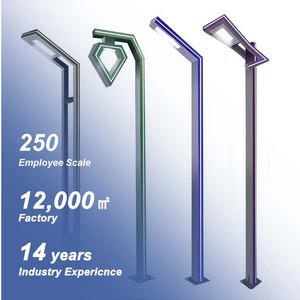 Hot Sale Led Outdoor Lighting Post Aluminum IP65 Waterproof Landscape Lawn Garden Lamp Bollard Post Street Parking Light