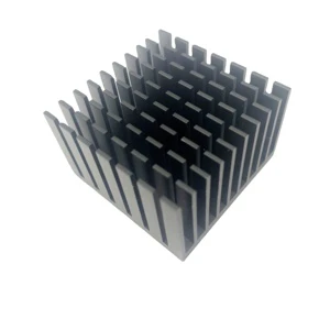 40x40mm Aluminum Pin Fin Heat Sink with Thermal Paste PAD for PCB Electrics