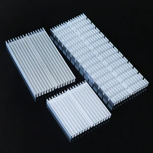 150/100/60x60x10mm High Power Aluminum Heat Sink LED Electronic Module Industrial Equipment Cooling Radiator Extrusion Profile