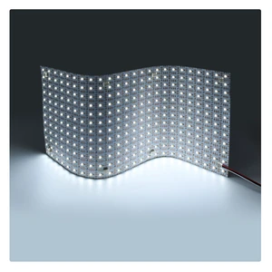 High Quality 576 Flexible LED Panel Sheet Cuttable Dual white color DC24V SMD2835 Soft Backlight Flexible Board Sheet