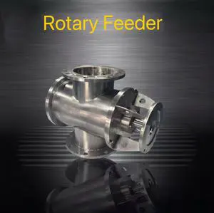 High Temperature Rotary Valve Cast Iron/Aluminum Body for Ash/Sand/Sawdust Customizable Flanges