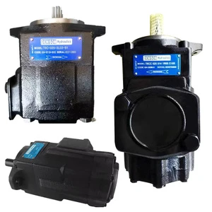 Parker DENISON T6 Hydraulic Pump T6CM B22 1R00 C1 Double Pump T6DM B42 3R00 C1 T6C B25 1R00 B1 T6CC 031 010 1R00 C110 Vane Pump