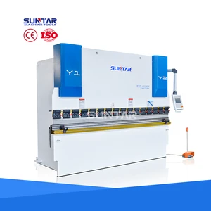 Hydraulic Press Brake Metal Bending Machine With TP10 NC ESTUN Hydraulic Press Brake Machine