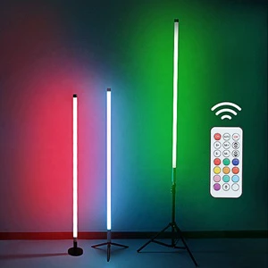 High Quality IP65 Rated PC Material RGB LED Tube Light with Remote Control for Landscape Advertising Decoration