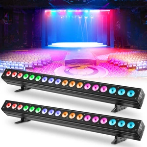 LED Wall Washer 18pieces 18W 6in1 RGBWA+UV Indoor
