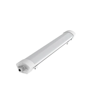 2FT 18W IP66 Vapor Tight Fixture Batten Weatherproof LED Commercial Wraparound Light Tunnel Stairwell Industrial Store SAA CE