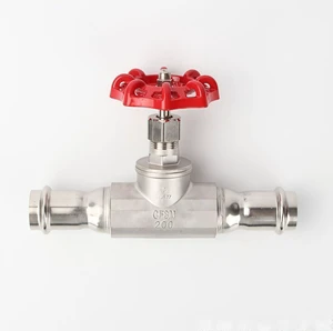 Stainless Steel Globe Valve Threaded Manual Stop Valve for Water and Air Pipeline Systems