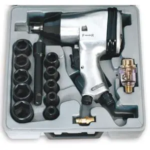 FERVI Hydraulic Impact Wrench Set 320 Nm Torque 5 SCFM Airflow Ad Impulsi Avvitatore