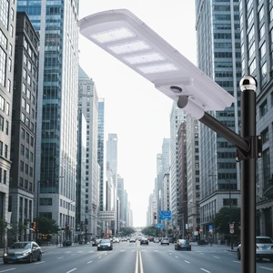 High Quality Waterproof Outdoor Ip65 Road Lamp Aluminium Streetlight 100w 150w 200w All in One Integrated Led Solar Street Light