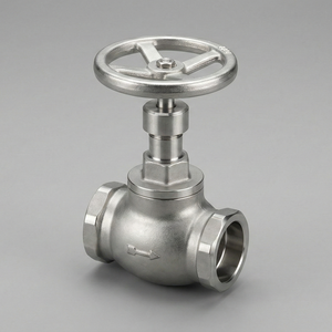 Forged Carbon Steel Globe Valve 1 2 Inch NPT Threaded Ends Flow Regulation Stop Block Valve Industrial