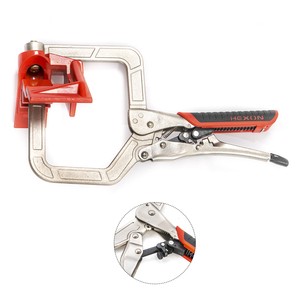 Soft Handle Face Wood Clamp Quick Released Clamp Self Adjusting Adjustable Locking Plier Corner Clamp