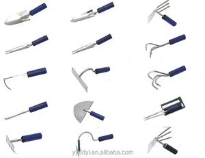 Garden Tool Set With Replaceable Head and Long Adjustable Handle S10