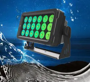 New Design Outdoor 18X20W RGBW 4in1 Waterproof LED Wall Washer City Color Light for Bridge Building Landscape Lighting