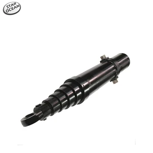 Customized Heavy Duty Stainless Steel Hydraulic Piston Welded Telescopic Cylinder Design
